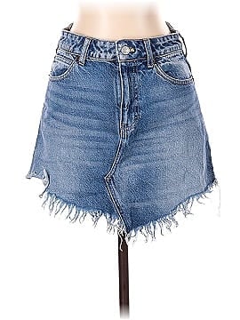 We the Free Denim Skirt (view 1)