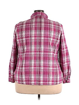 Faded Glory Long Sleeve Button-Down Shirt (view 2)