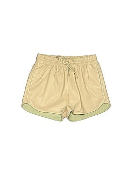 BEIGE BOTANY Faux Leather Shorts (view 1)