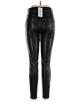 Hue Faux Leather Pants (view 2)