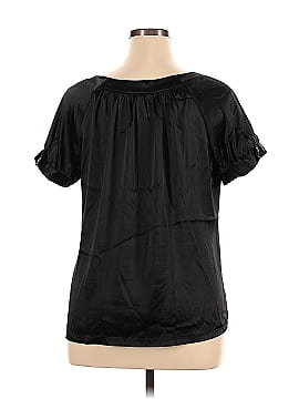 New York & Company Short Sleeve Blouse (view 2)