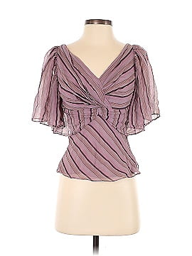 Catherine Malandrino Short Sleeve Silk Top (view 1)