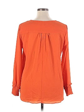 NY Collection Long Sleeve Blouse (view 2)