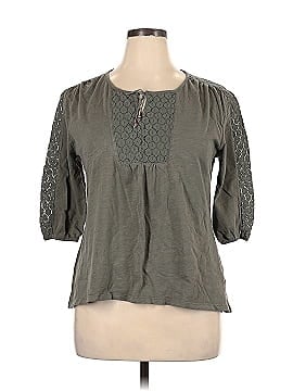SONOMA life + style 3/4 Sleeve Blouse (view 1)