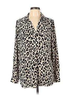 Ann Taylor Long Sleeve Blouse (view 1)