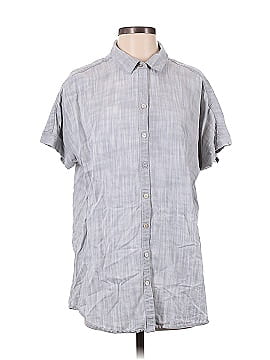 Soft Surroundings Short Sleeve Button-Down Shirt (view 1)