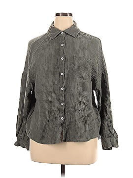 Automet Long Sleeve Button-Down Shirt (view 1)