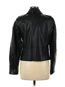 Uniqlo Faux Leather Jacket (view 2)