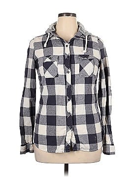 Polly & Esther Long Sleeve Button-Down Shirt (view 1)