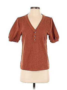 Ann Taylor LOFT Outlet Short Sleeve Blouse (view 1)