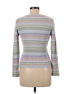 Sigrid Olsen Long Sleeve Silk Top (view 2)