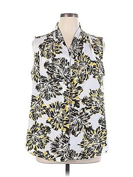 Jones New York Collection Sleeveless Button-Down Shirt (view 1)