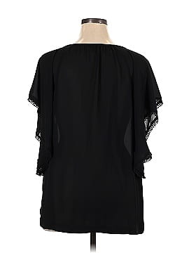 a.n.a. A New Approach Short Sleeve Blouse (view 2)