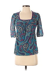 Sweet Pea By Stacy Frati Short Sleeve Blouse