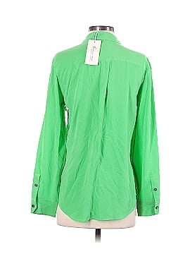 TWO by Vince Camuto Long Sleeve Silk Top (view 2)