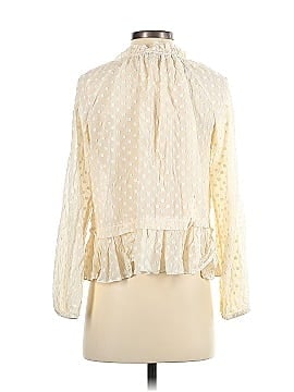 Rebecca Taylor Long Sleeve Silk Top (view 2)