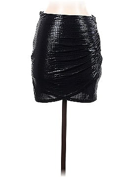 Shein Faux Leather Skirt (view 1)