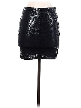 Shein Faux Leather Skirt (view 2)