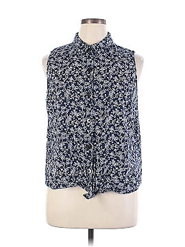 Cj Banks Sleeveless Button-Down Shirt (view 1)