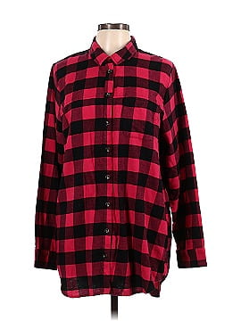 Free Press Long Sleeve Button-Down Shirt (view 1)