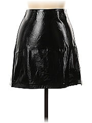 Topshop Faux Leather Skirt