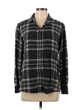 American Eagle Outfitters Long Sleeve Button-Down Shirt (view 1)