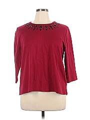 Alfred Dunner 3/4 Sleeve Top