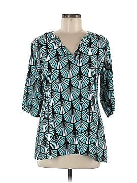 Pineapple 3/4 Sleeve Blouse (view 1)