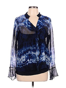 Elie Tahari Long Sleeve Blouse (view 1)