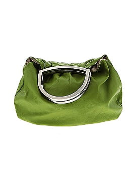 Mint Leather Clutch (view 1)