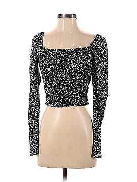 Topshop Long Sleeve Top (view 1)