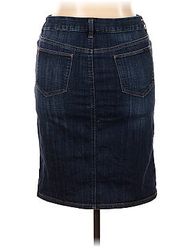So Slimming by Chico's Denim Skirt (view 2)