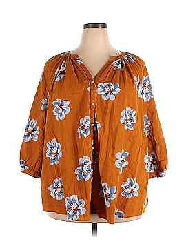 Old Navy 3/4 Sleeve Blouse (view 1)