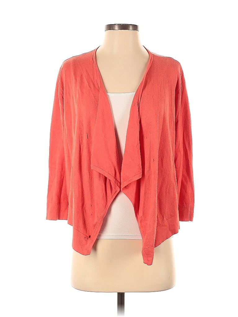 Pre-owned Ronni Nicole Cardigan Sweater In Orange