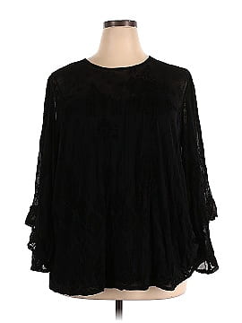 Torrid 3/4 Sleeve Blouse (view 1)