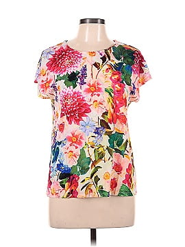 CeCe by Cynthia Steffe Short Sleeve Blouse (view 1)