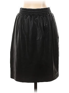 Universal Standard for J.Crew Faux Leather Skirt (view 2)