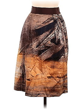 Alberta Ferretti Silk Skirt (view 1)