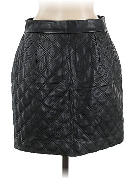 Banana Republic Faux Leather Skirt (view 2)