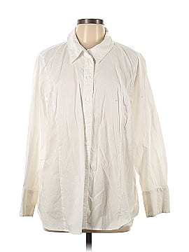 Lane Bryant Long Sleeve Button-Down Shirt (view 1)