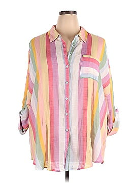 Torrid Short Sleeve Button-Down Shirt (view 1)