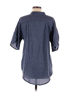 Umgee 3/4 Sleeve Button-Down Shirt (view 2)
