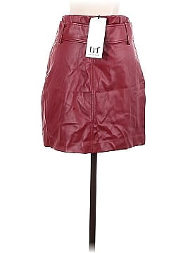 Zara TRF Faux Leather Skirt (view 2)