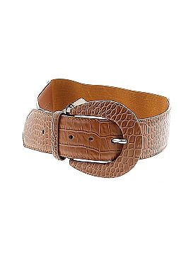 Something Navy Leather Belt (view 1)