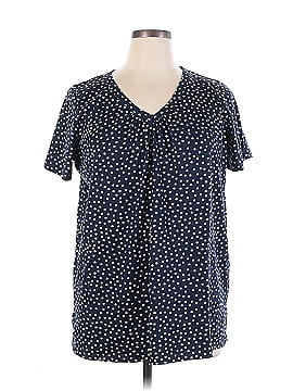 Woman Within Short Sleeve Blouse (view 1)