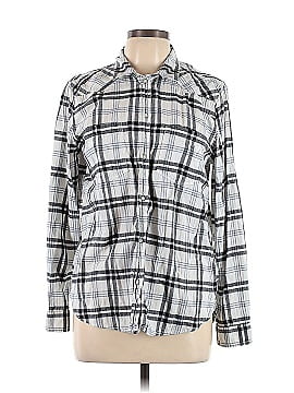 American Eagle Outfitters Long Sleeve Button-Down Shirt (view 1)