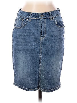 Kenneth Cole REACTION Denim Skirt (view 1)