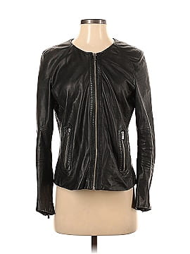 Mango Leather Jacket (view 1)