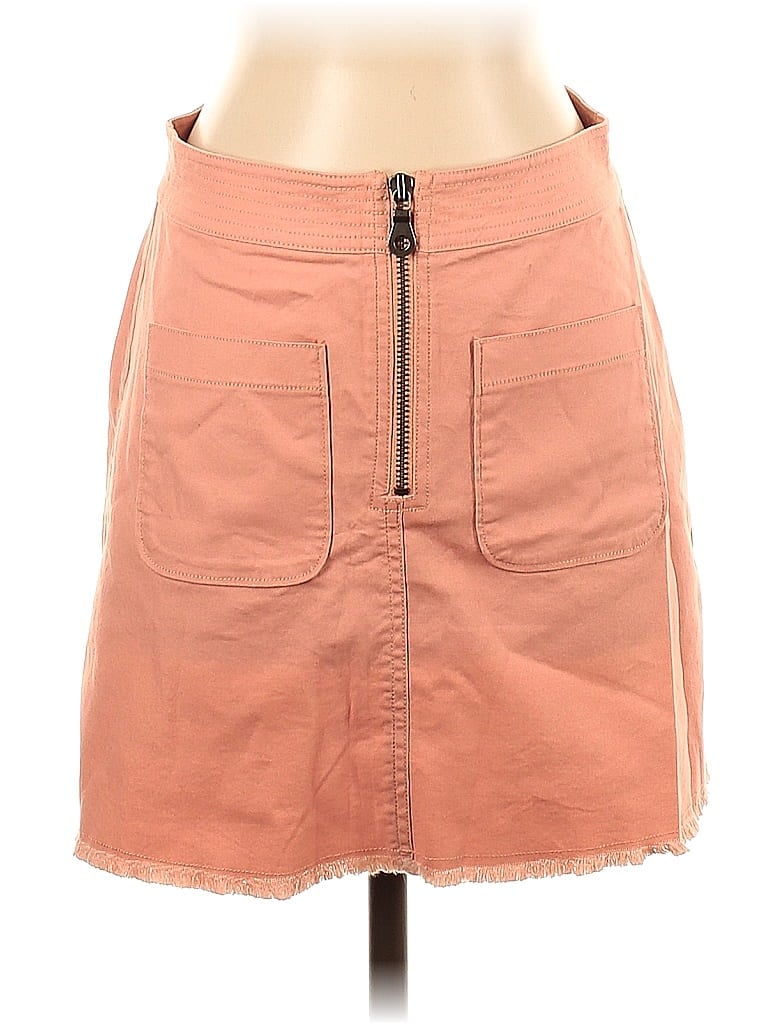 Pre-owned Madewell Casual Skirt In Orange