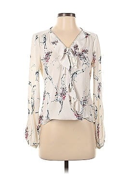 White House Black Market Long Sleeve Blouse (view 1)